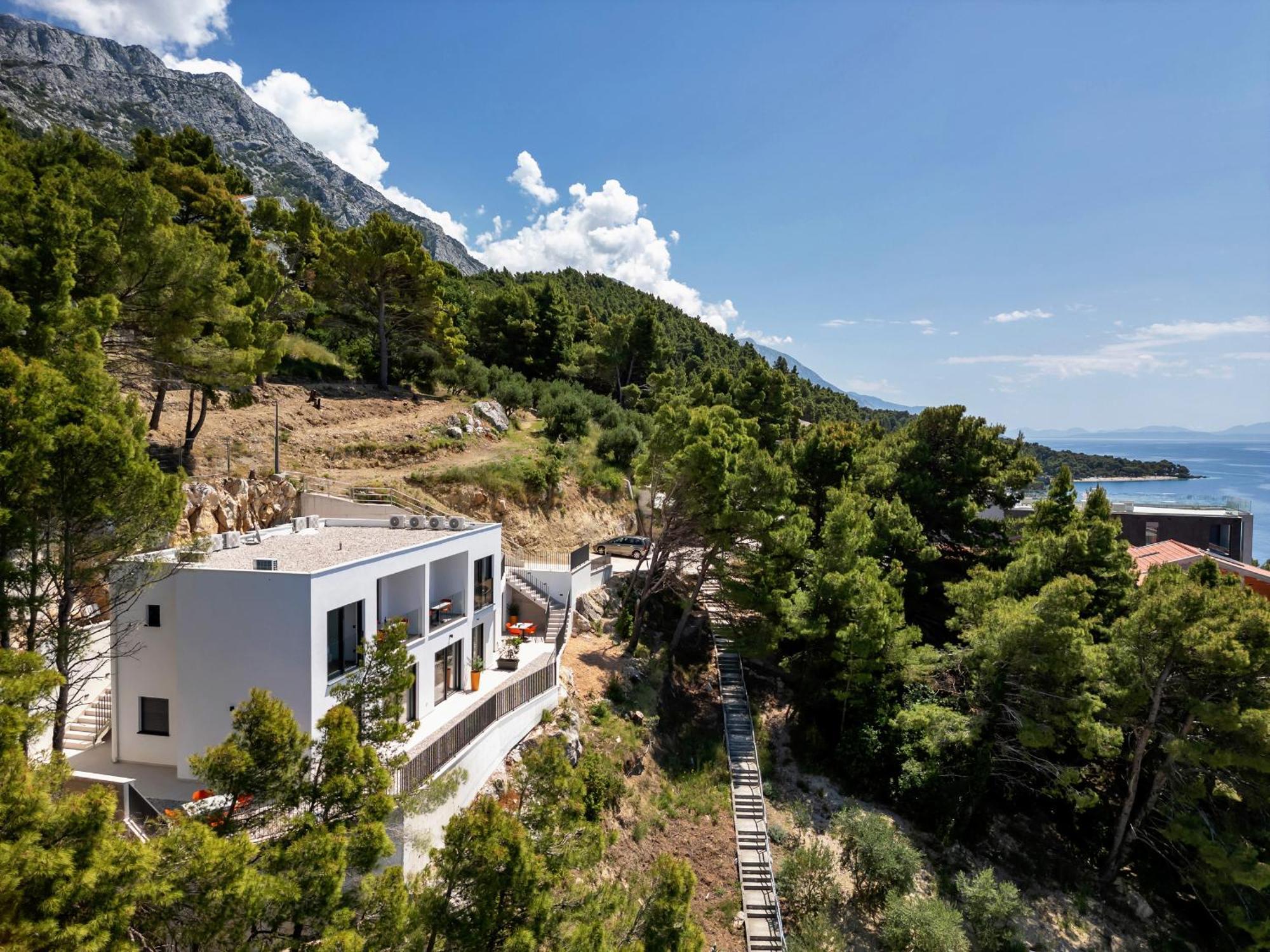 Villa Lito - Only 50M From Sea! - Makarska Exklusiv Brela Exterior photo